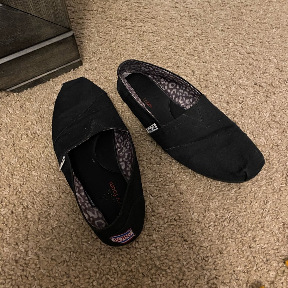 Black memory foam Bobs